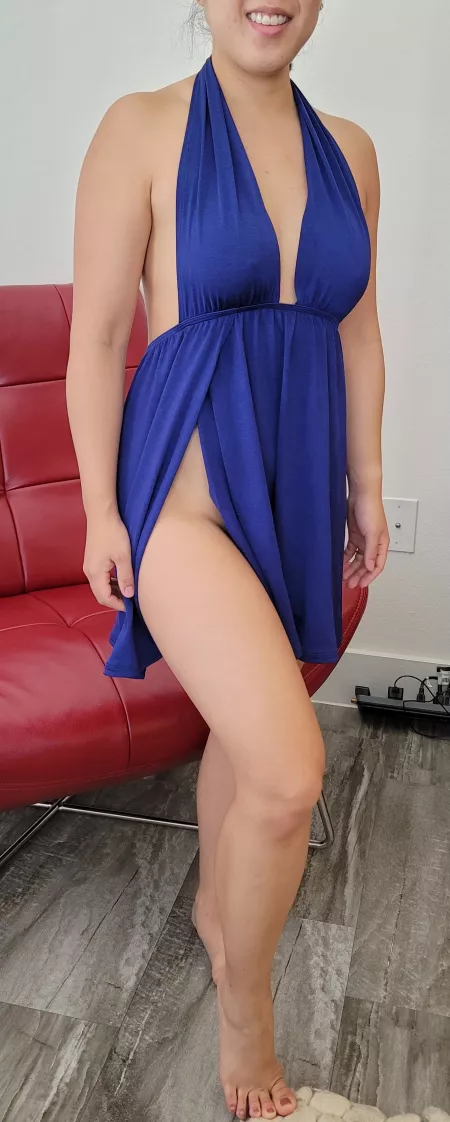 my husband wants it obvious that I'm not wearing underwear by whitetigerasian