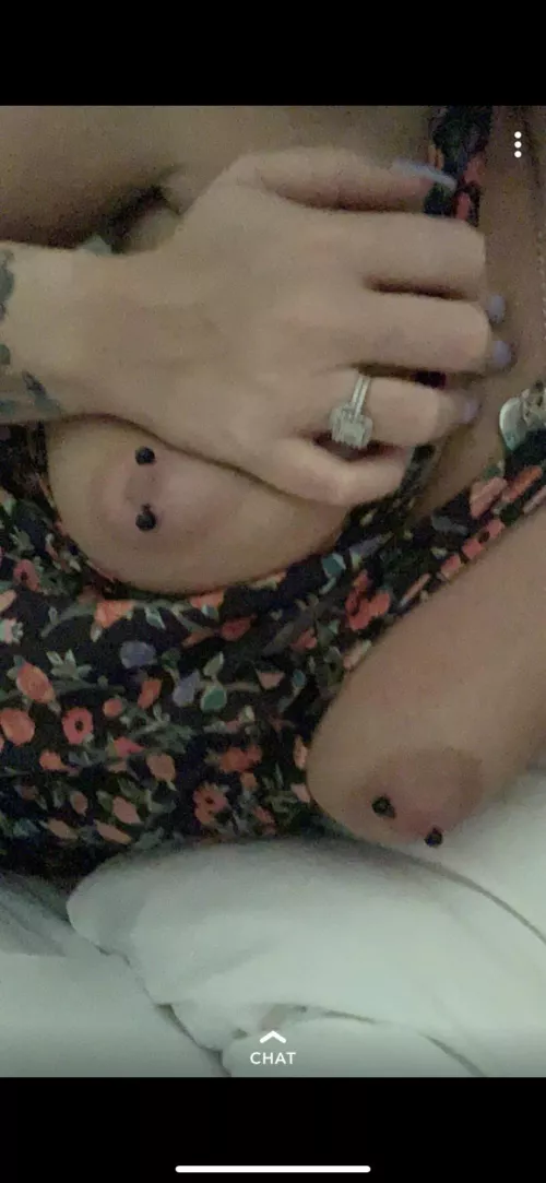 My husband wants to know what you guys think of my tits by DallasDawnn