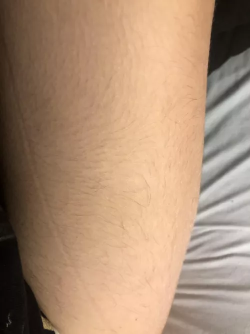 My inner thigh hair is so soft - no more chafing, it’s luxurious. Can’t wait to see how long it can get. Sadly my mom saw me in a towel after my shower and she said it’s gross 🙄 by MoosyJuicy