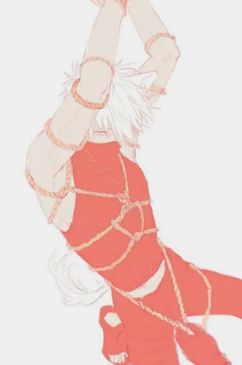 My kind of bonding exorcise. [Kakashi - Naruto] by KatsuKittyKat