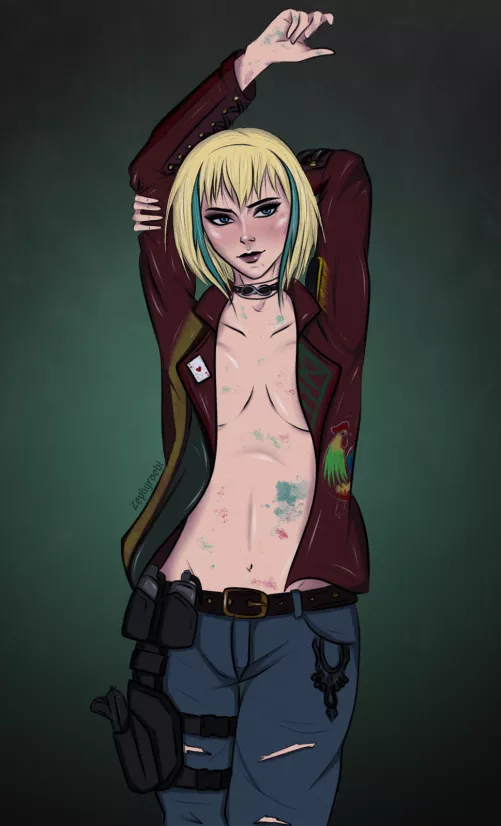 My last Ela artwork by Zephyraebi