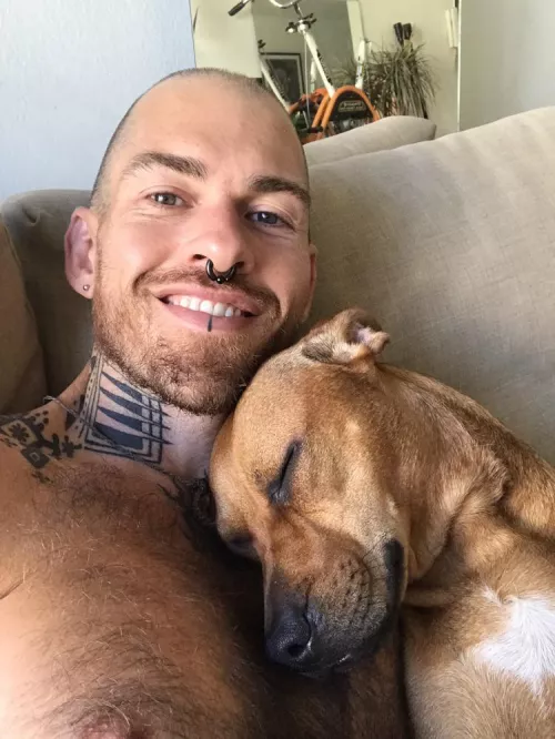 My lil’ love nugget 🐶 by pricklylilguy