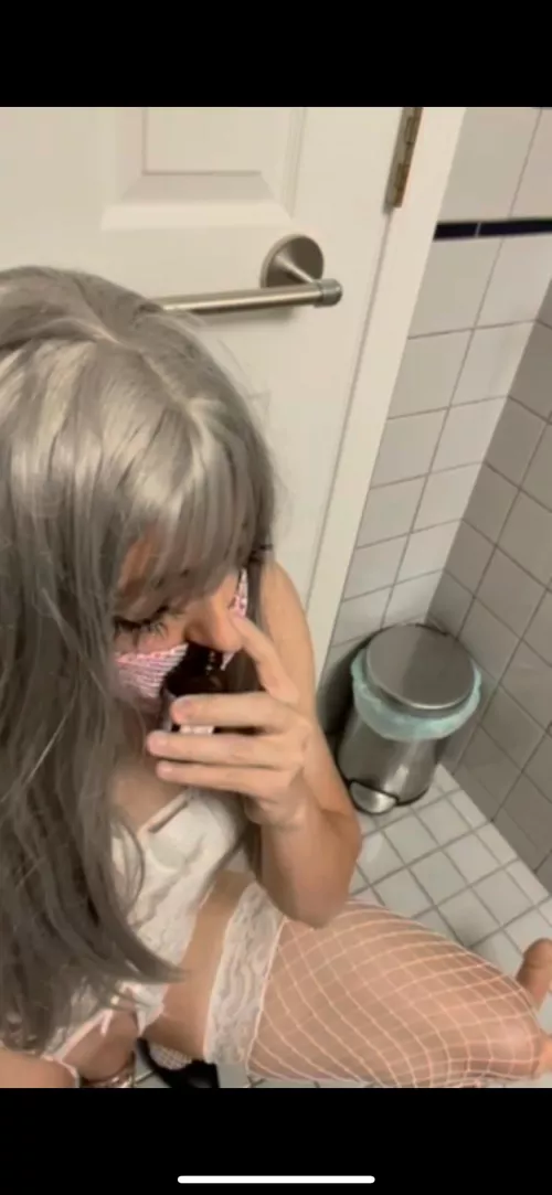 My little Asian sissy Jiji it’s becoming the best mindless bimbo on poppers.. 😘 by MistressMichelle26