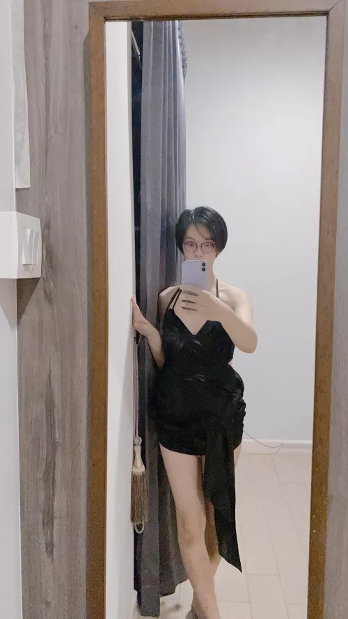 my little black dress by clover_celeste_90