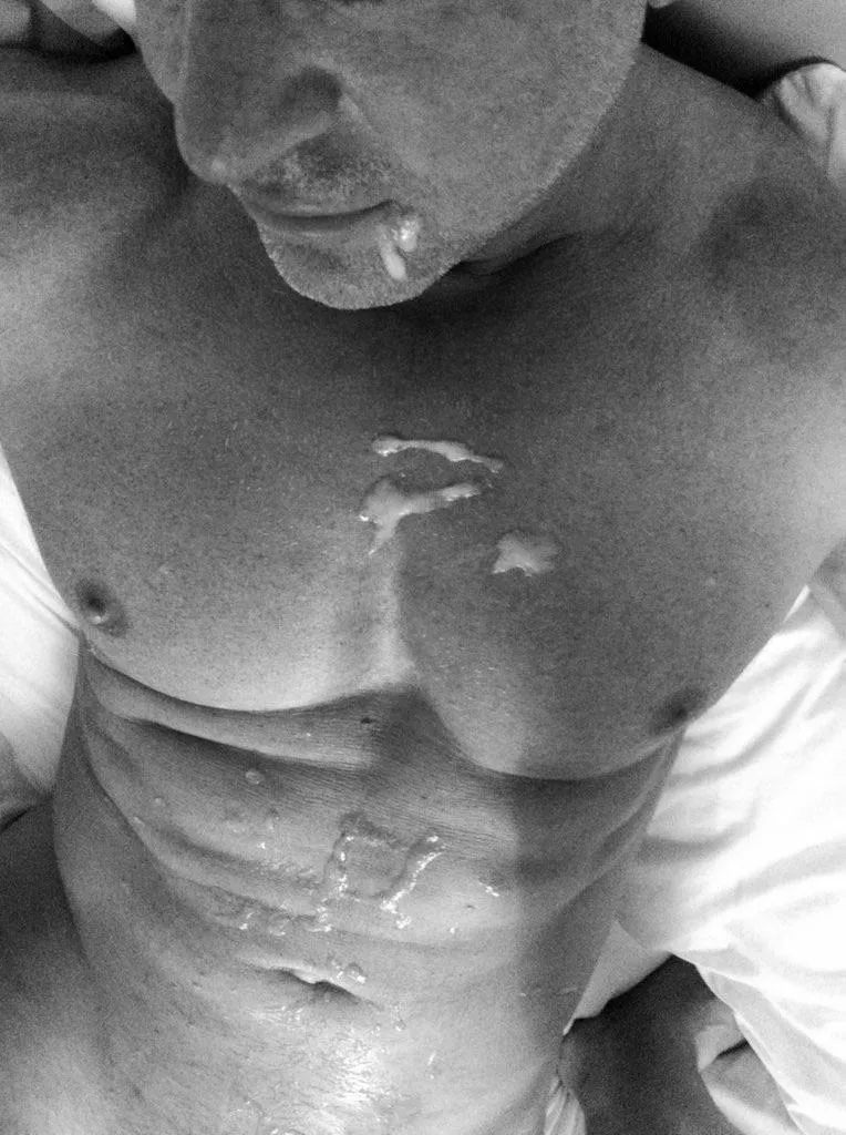 My load on sexy muscle daddy posted by GymRatPDX