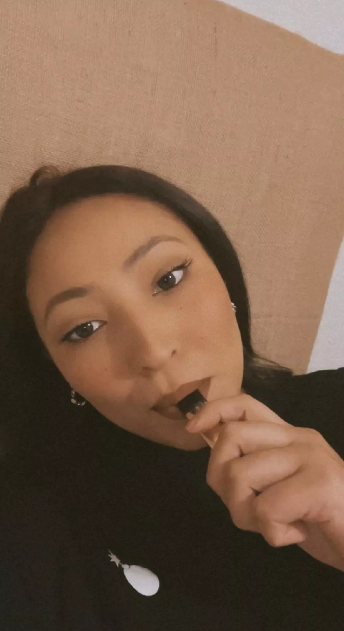 my makeup looked cute 😊 posted by lilpiscesbb