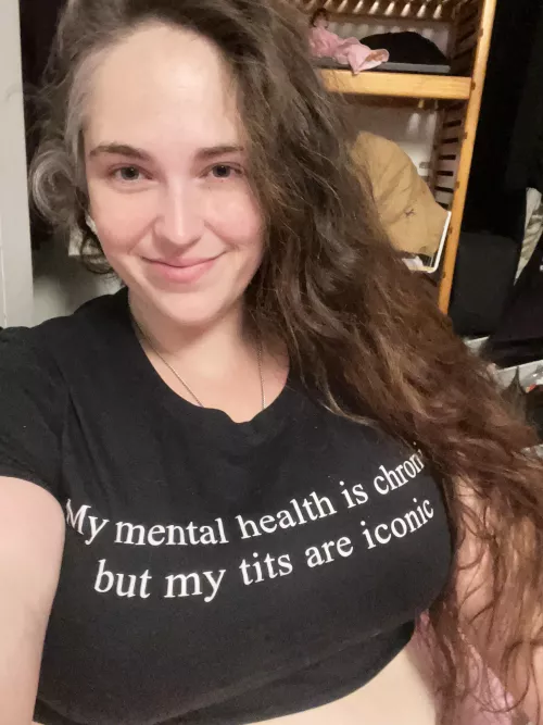 My mental health is chronic but my tits are iconic, fuck a crazy girl? 34F by GoddessAnnaG