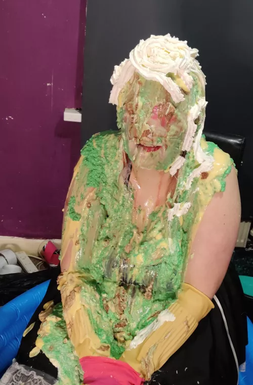My messiest video ever was shot tonight by MistressLeenaUK