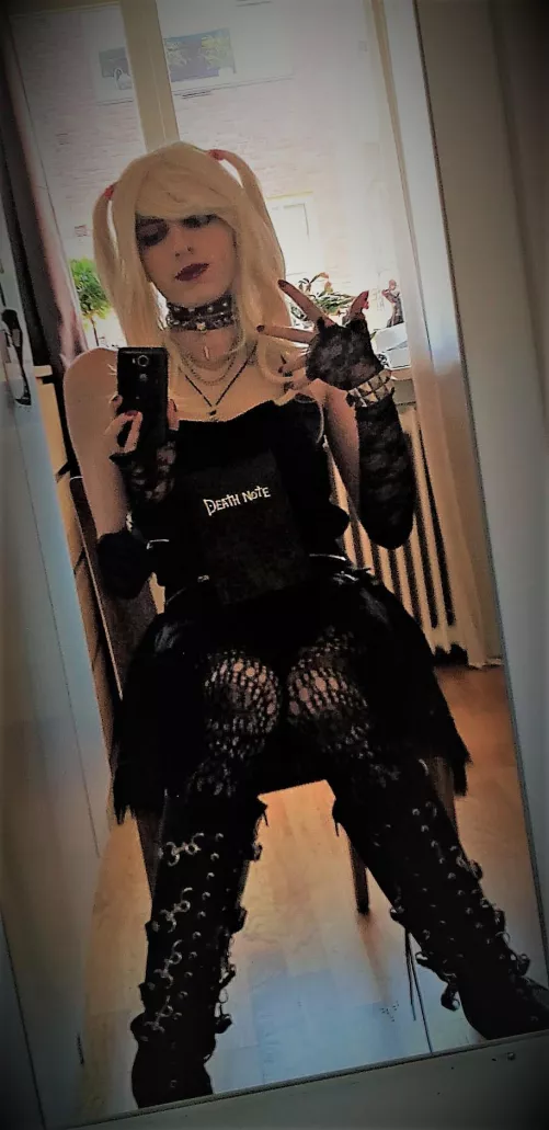 My Misa Amane cospay from the last year (with my old phone so sorry for bad quality) by ShadowPrincessN7