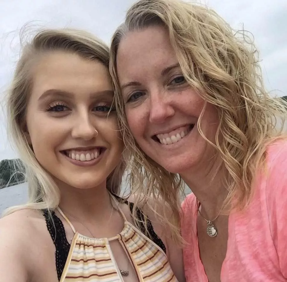 My mom and myself, believe she’s a grandma already? posted by sluttyxsinglexmom