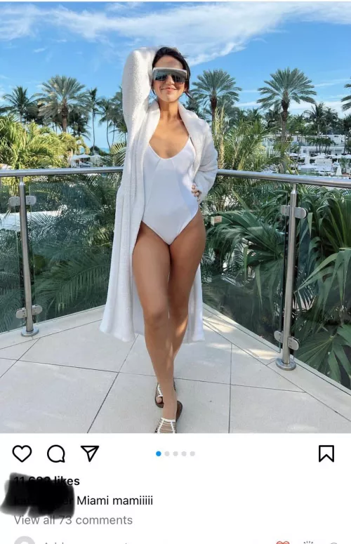 My mom in Miami again