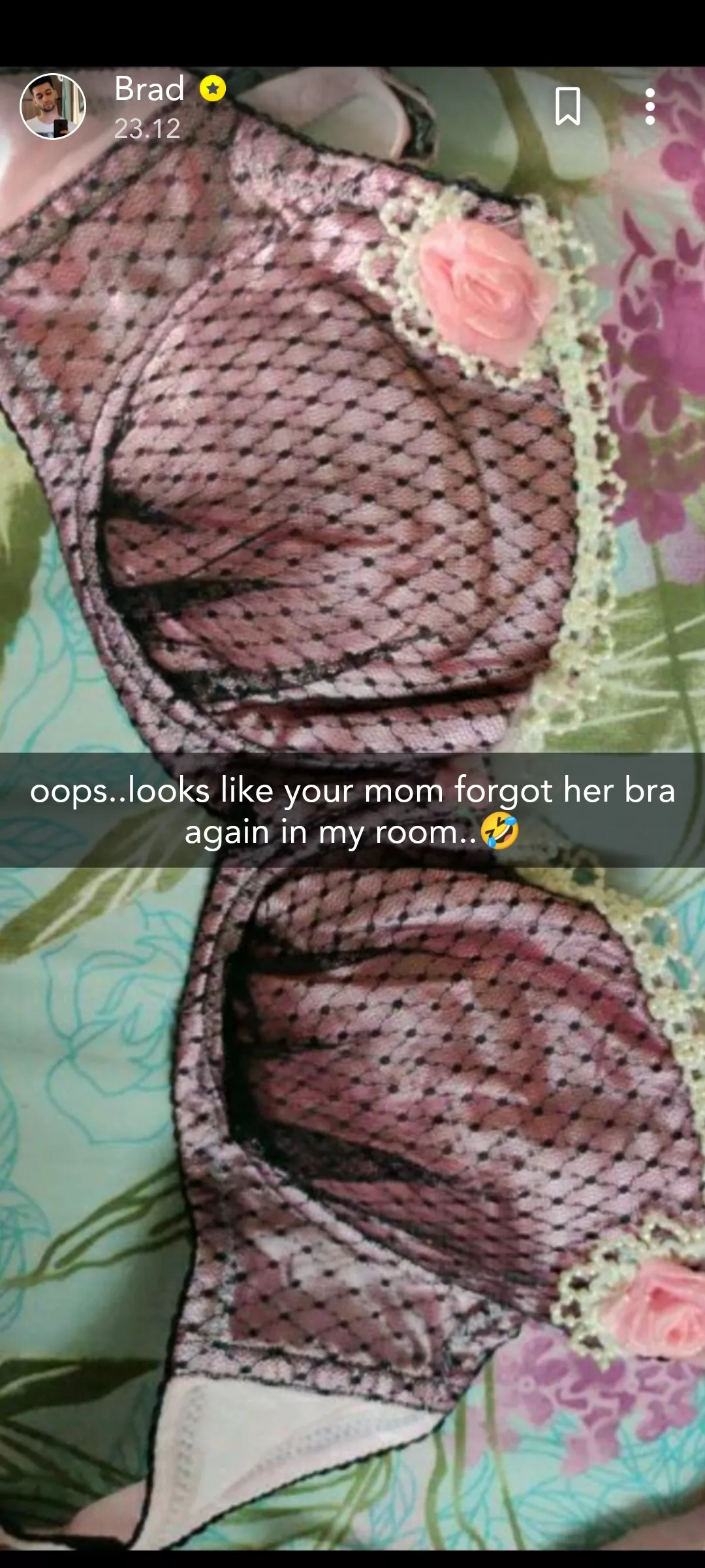 My mom is a respected married Indian lady 44 years old.. She recently visited me in USA and my roommates sent this.. Second time this week 🙈 posted by pallav6666xxxx