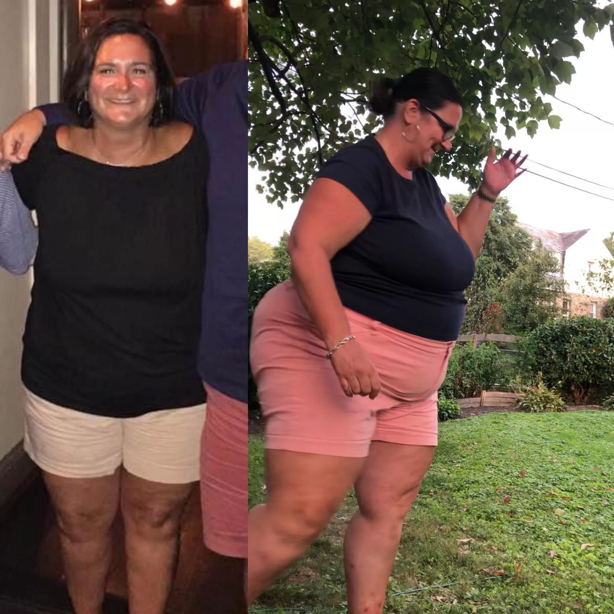 My Mom’s friend, just over two years apart…… Wow……. posted by YoungGun6399