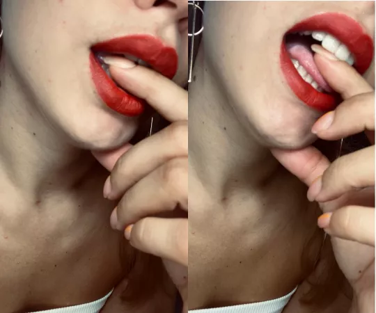 My mouth is waiting for your sweet cock👄🍆. i will drive it with my tongue and lick your cum when you come right into my mouth👅🔞. click on the link below by Efficient_Rub_6757
