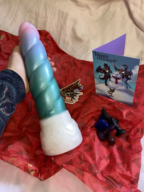 My mystic (L/M) arrived just in time for the holidays!!! ;) by captain-marvel-ous