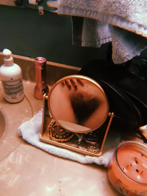 My natural bush looks like a heart ❤️ Isn’t that the cutest? by imbabykat