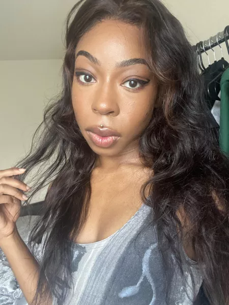 my natural lips, i used to get bullied for them but now i love them 💗 by tresleches321