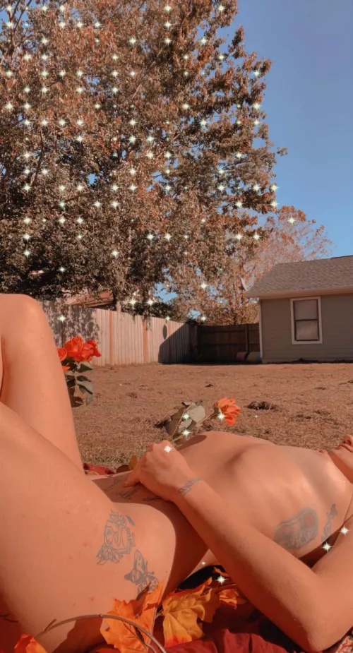 my neighbors called the cops on me for doing this photoshoot 🤷🏼‍♀️ by anaxxxmarie