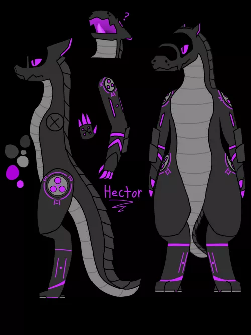 My new character, Hector. [Art by me] by succme69420666