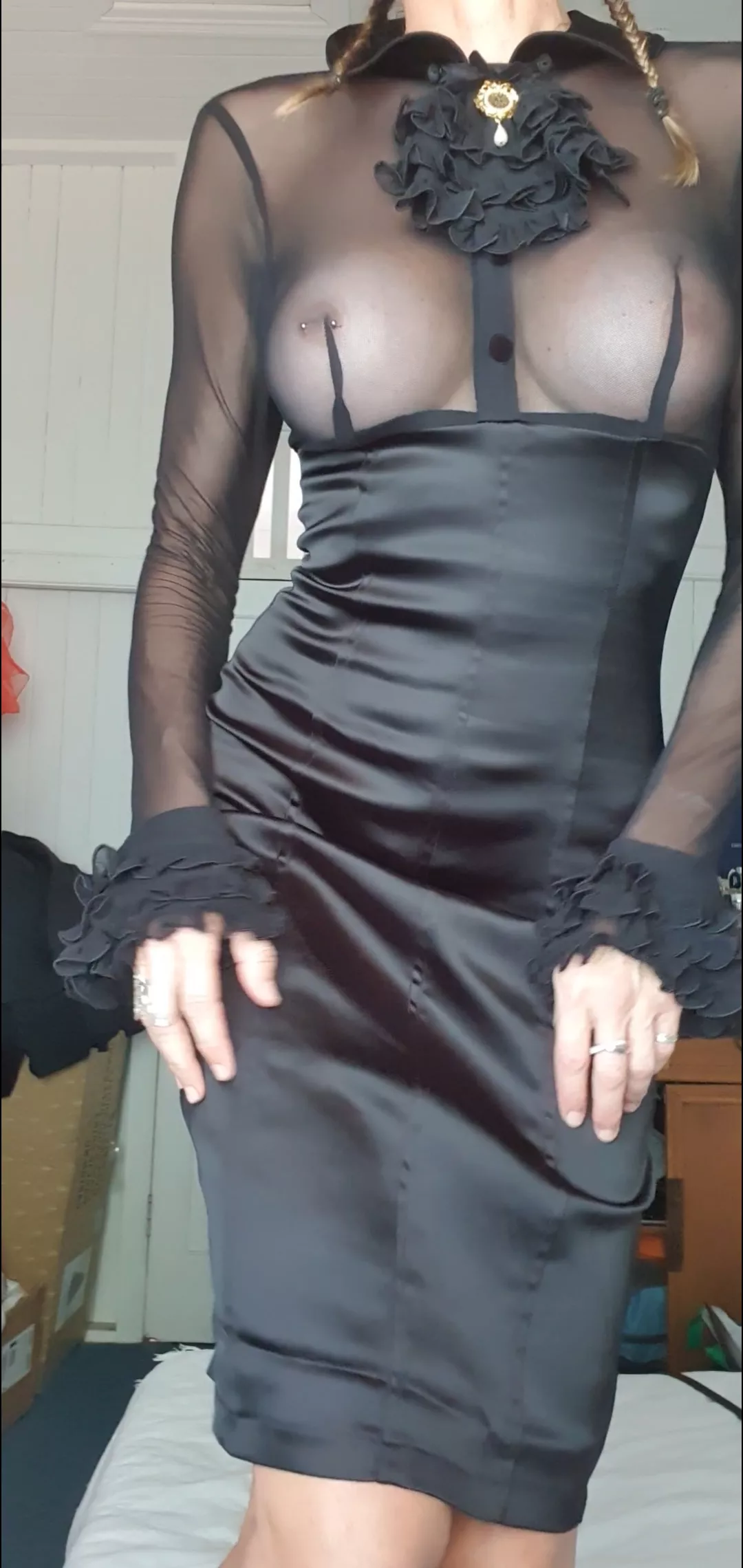 My new dress😍too much?😄 posted by KeyJackfruit7