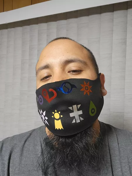 My new mask. I love it. Ya know I had to show some L O V E to the OG Digidestined by JSie87