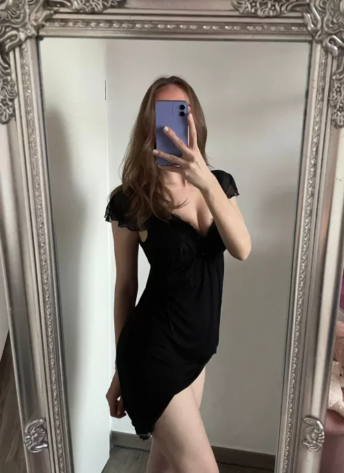 My new nightgown 😇 wanna take it off me? by lovelyletiicia