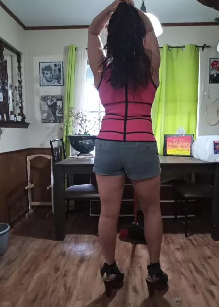 My new waist trainer!! Do you like it? by slutcouple420