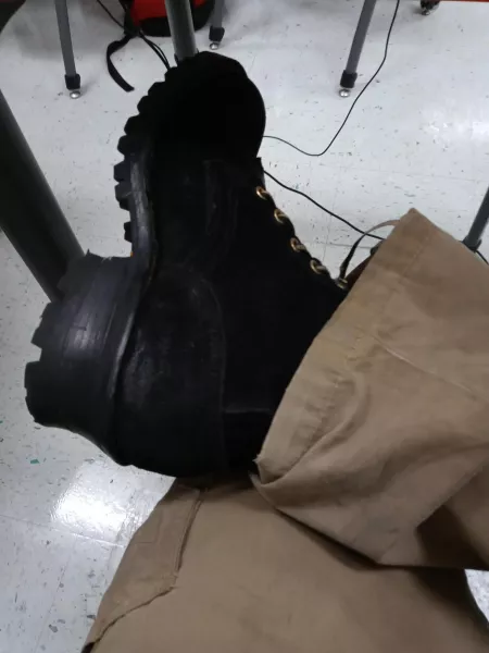 My Nick's boots are even better at school by thepurifier690