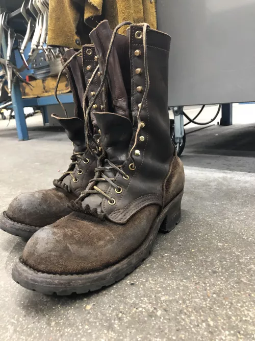 My nicks builderpros after a year of daily wear. by jakobqasadilla