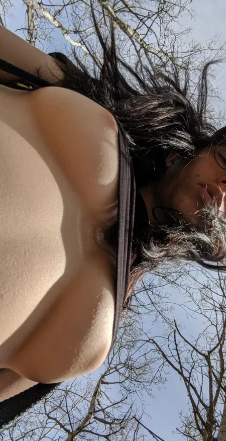 My nipples are practically bursting out of my shirt 🙈 by scarletsdesire