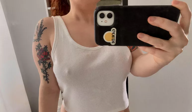 my nipples say hello ❤️‍🔥 by angelxsilk