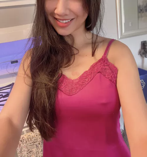 My nipples wanna say goodmorning 💜 by Silly-Asian-Kitty