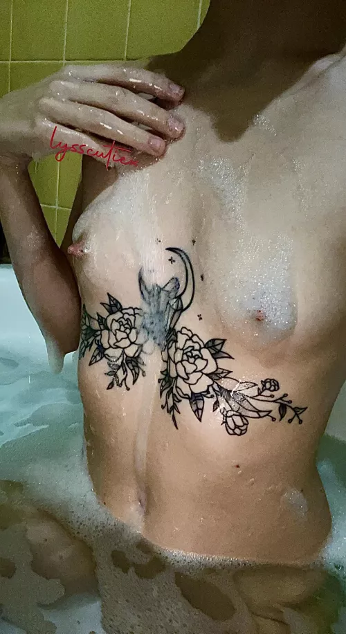 My nips are extra sensitive today! by lysscutiex