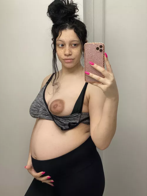 My nursing bra comes in clutch for easy access, suck mommy’s nipples?? by Therealmilakae