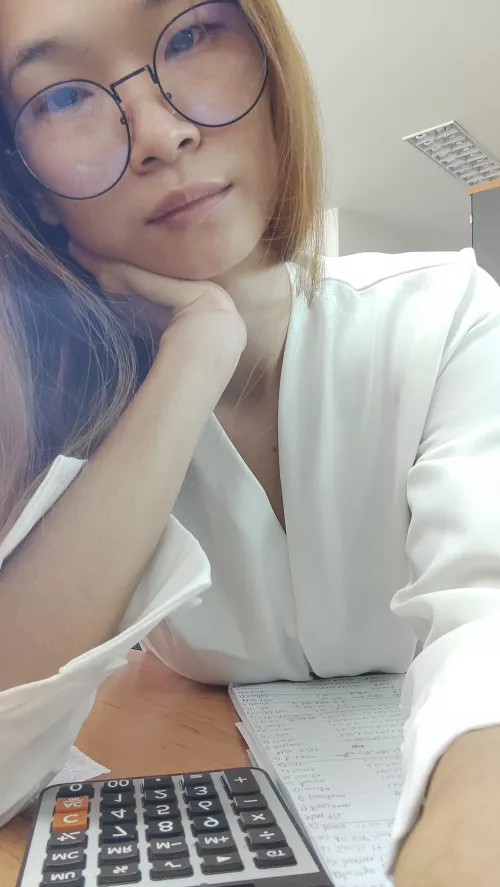 My office look for today by Tickypose