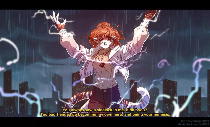 My Own Hero [my art] by a_iceslayer