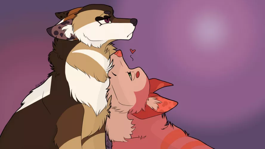 My partner and I 💚 Base by erynnyre on DA by AuggieTheOpossum