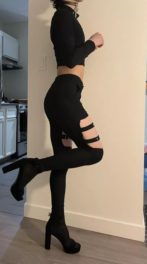 My party outfit mighhht have been a little too frisky by rakshas223