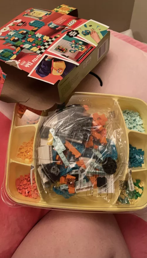 My perfect Daddy gave his princess the perfect gift for Valentine’s Day 💕 I am so very lucky 😭 Can’t wait to build it with him tomorrow 💕💕 by sassylittleprincess