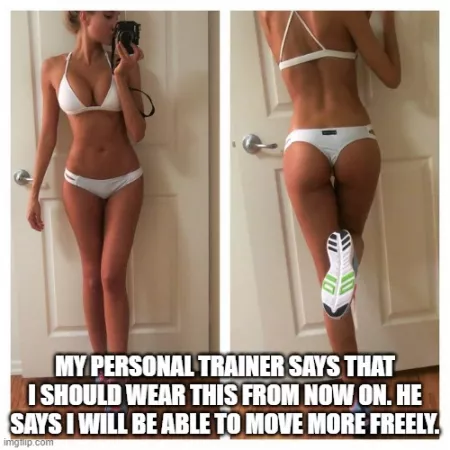 My personal trainer says I am his favorite student. by SuperSun709