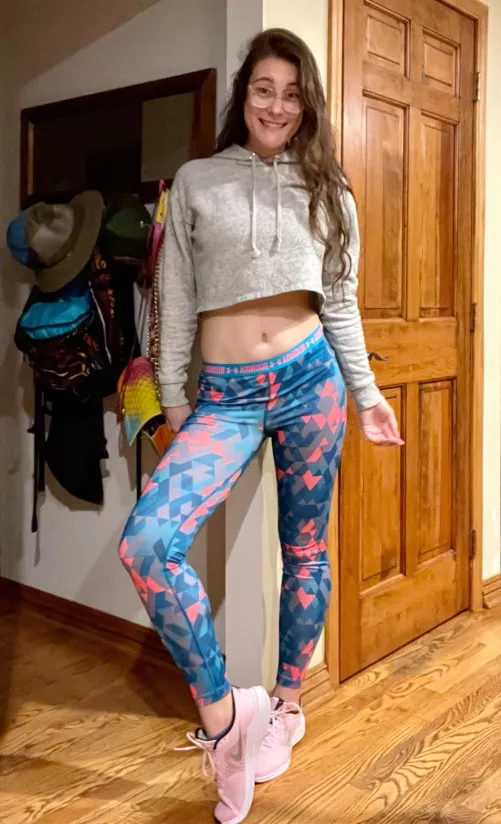 My pink Nikes are back at it by TheAveryOConnor