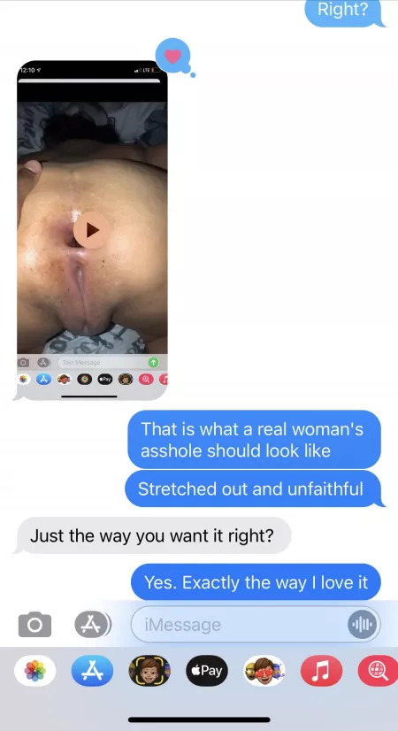 My pregnant sub loves rewatching her gaped asshole by WDGHr