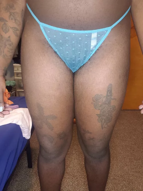 My pretty thong 💙 by AWellsianEncounter