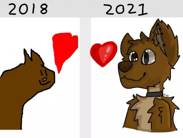 My progress in digital art by Toxin-Hyena