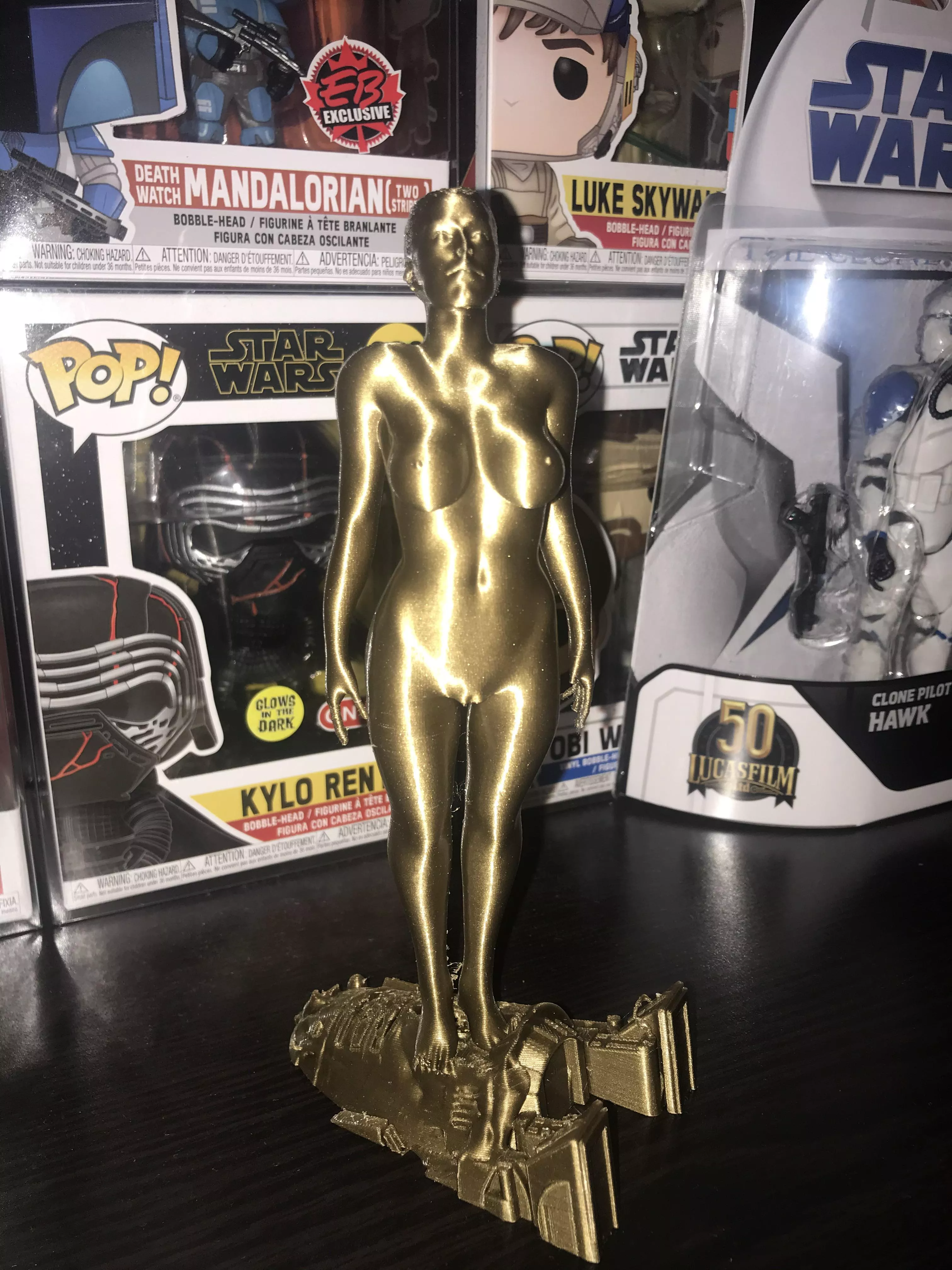 My Rey 3D print (FIVENIGHTS). 😂 posted by suripymaple