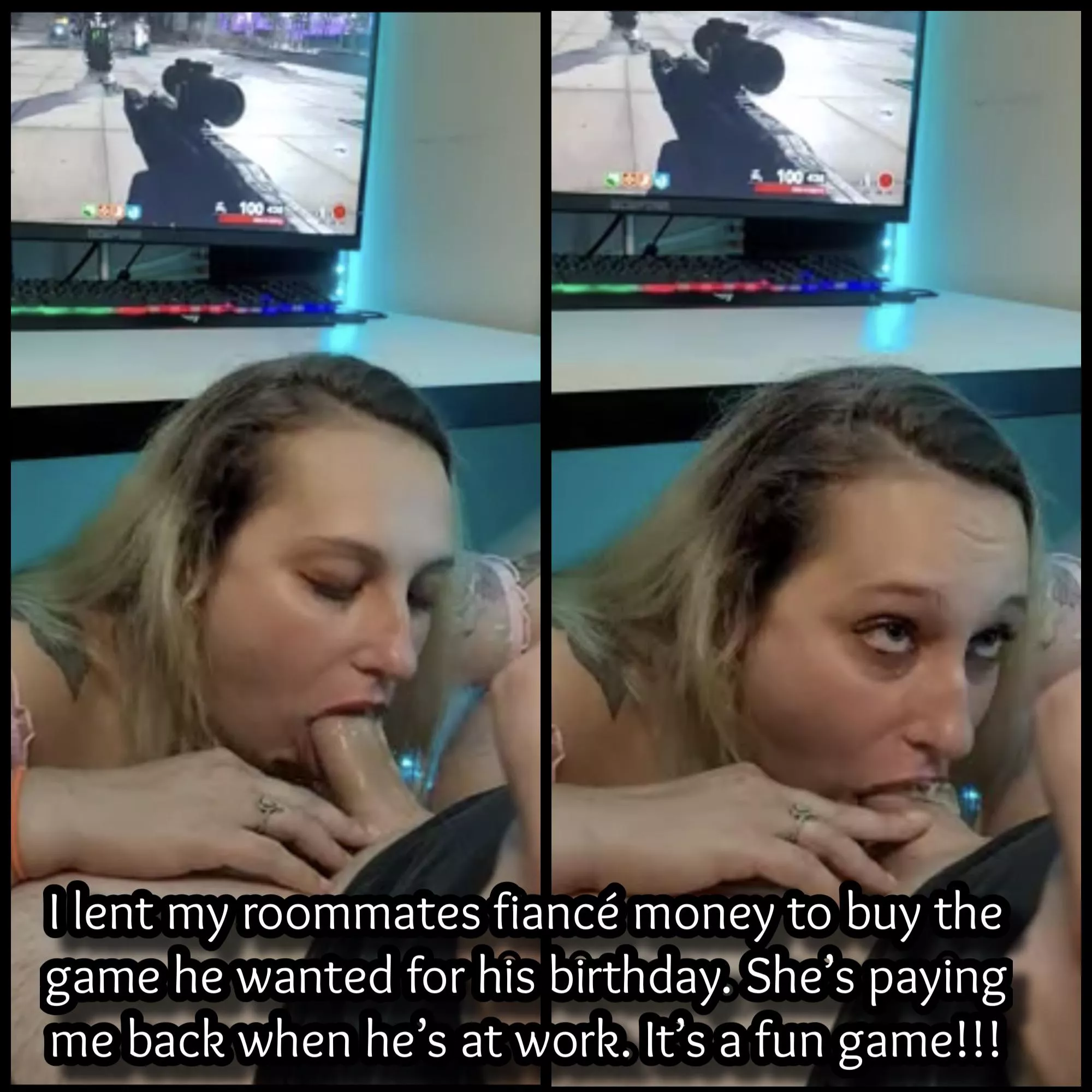 My roommates birthday present. posted by Loontah