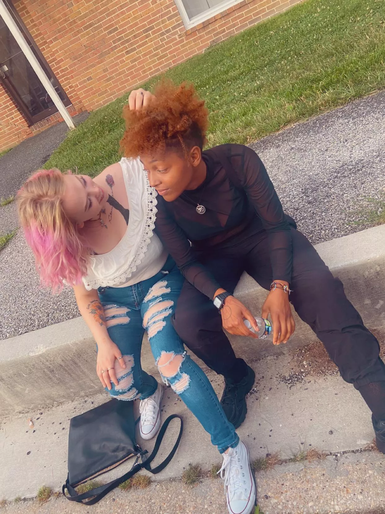 My shawty and I 💜😅 posted by WealthBetWebb