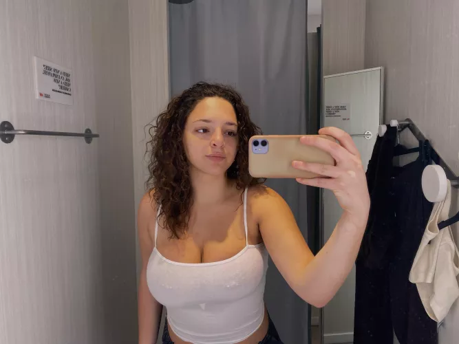 my shirts kinda see through .. 😳 by ofangel