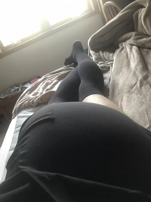 My socks and butt for you all by Nokken-is-cute