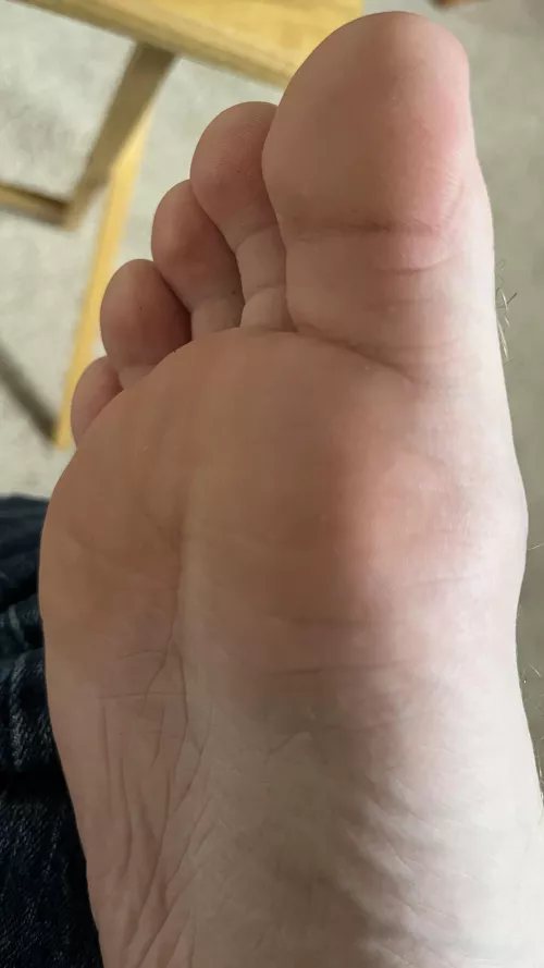 My soft college feet, fresh from my shoes… love how warm my soles get after a long day 🤤 by MyrosFeet
